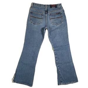 YMI Jeanwear Flare Bootcut Jeans Womens 26x29 Y2K Low Rise Grunge